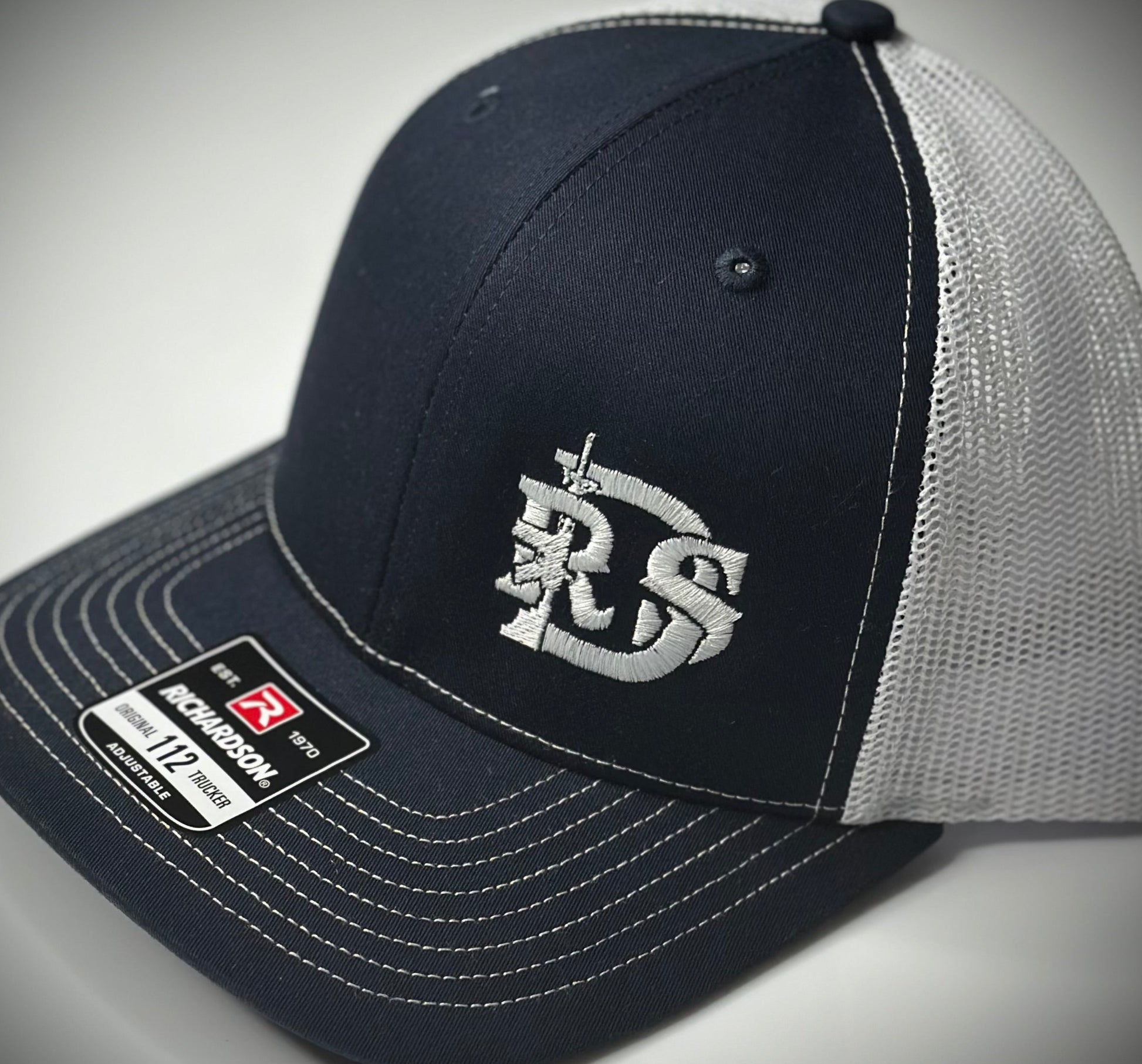 Last of a Dying Breed Snapback Trucker (Navy and White)